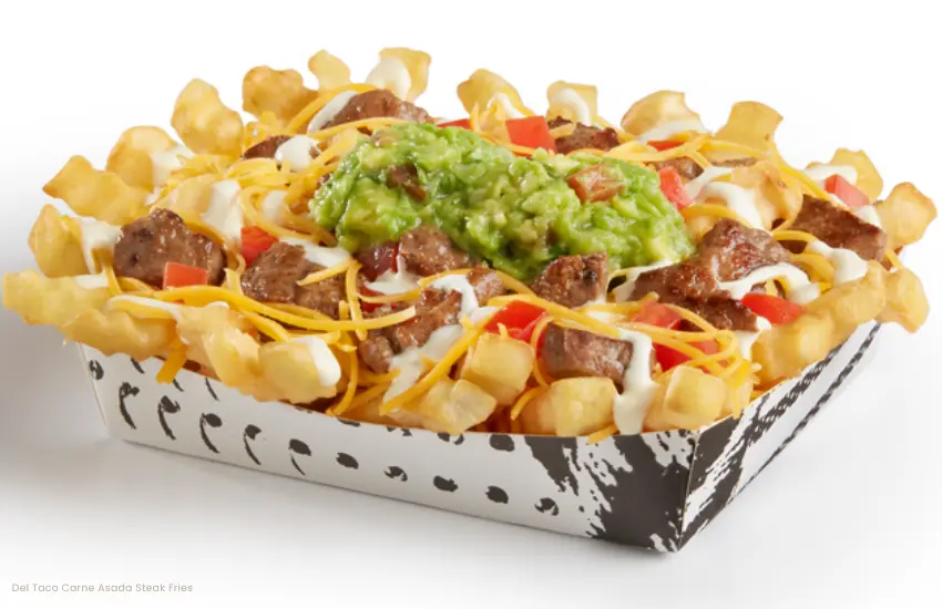 Del Taco carne asada steak fries